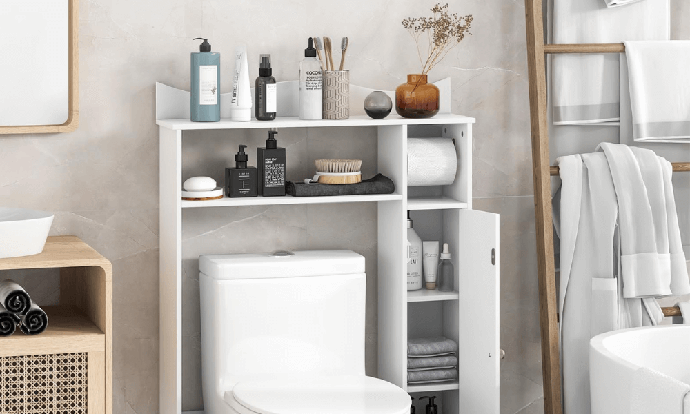 Bathroom Cabinet | Bathroom Shelf | Bathroom Mirror - Tangkula