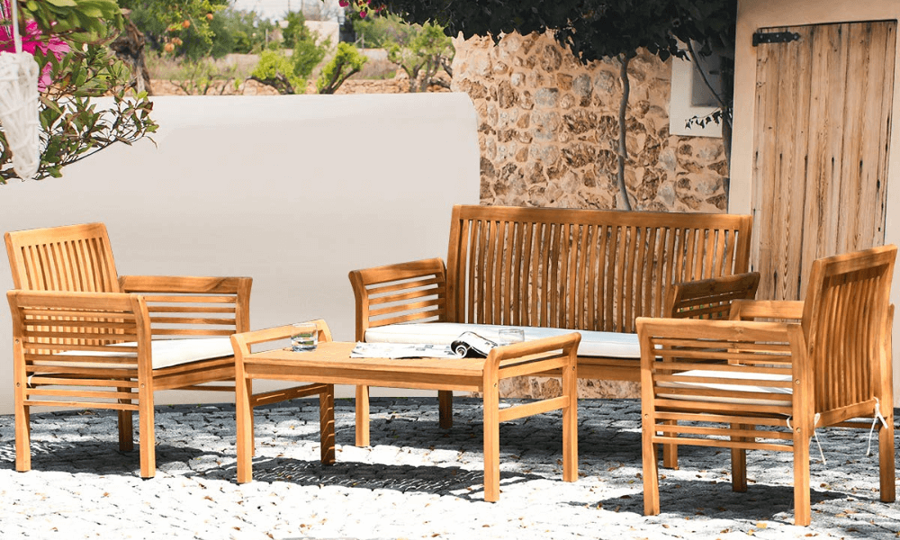 Patio Daybed | Patio Furniture Set | Patio Conversation Set - Tangkula