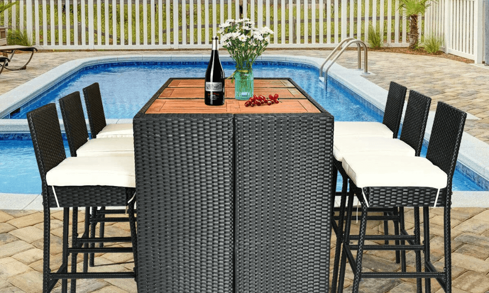 Patio Dining Sets Clearance | Outdoor Dining Sets for 6 - Tangkula