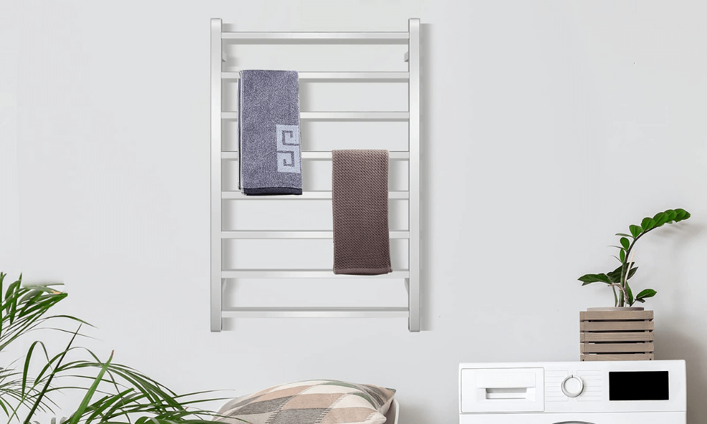 Towel Warmer | Heated Towel Rack | Laundry Drying Rack - Tangkula