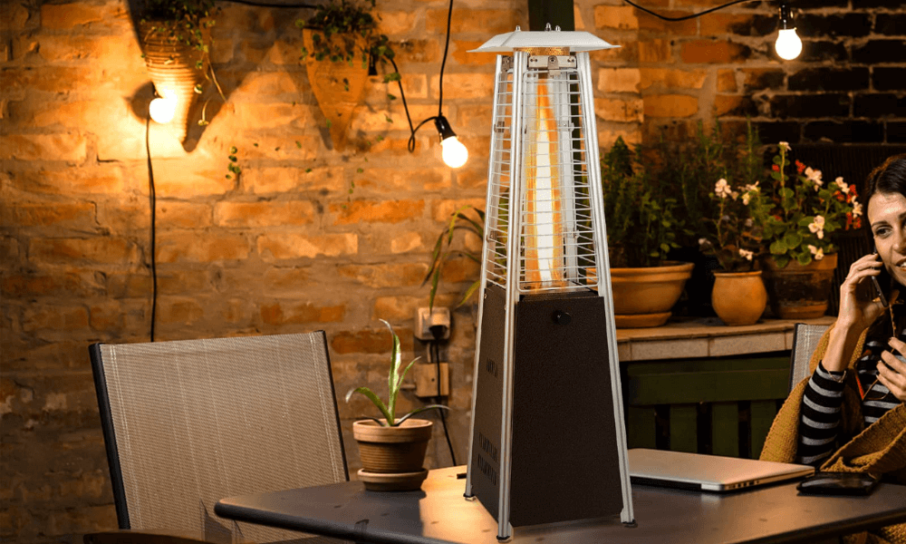 Small Space Heater | Outdoor Patio Heater - Tangkula