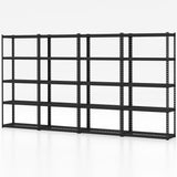 Tangkula 5-Tier Garage Storage Shelves, Heavy Duty Metal Storage Shelving Unit, 35.5" L x 15.5" W x 72" H