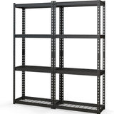 Tangkula 4-Tier Garage Storage Shelves for Warehouse Kitchen Pantry Basement, 27.5" x 12" x 60"