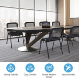 Tangkula Set of 5/10/15 Conference Chairs with Upholstered Seat