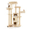  67 Inch Multi-Level Modern Large Cat Tower - Tangkula