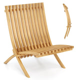 Tangkula Folding Patio Chair