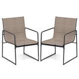 Tangkula Outdoor Dining Chairs Set of 2/4