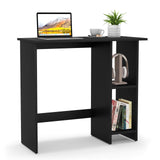 Tangkula Computer Desk with Storage Shelves