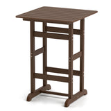 Tangkula 30" x 30" Square Bar Table