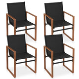 Tangkula Outdoor Dining Chairs Set of 2/4