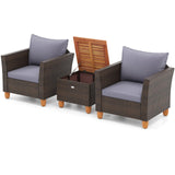 Tangkula 3-Piece Patio Furniture Set