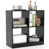 Tangkula 4-Cube Bookcase, Freestanding Open Bookshelf for Living Room Kids Room