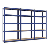 Tangkula 5-Tier Heavy Duty Metal Shelving with 2000 LBS Load, 35" / 47" Wide