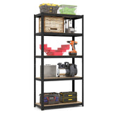 Tangkula 5-Tier Heavy Duty Metal Shelving with 2000 LBS Load, 35" / 47" Wide