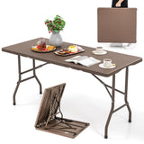 Tangkula 5FT Folding Table