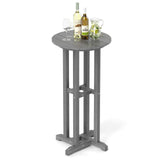 Tangkula 21.5" Round Bar Table