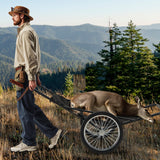 Tangkula Deer Cart, 550 LBS Deer Cart Game Hauler