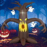 Tangkula 7.8 FT Halloween Inflatable Scary Dead Tree