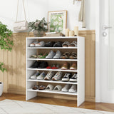 Tangkula 3-in-1 Vertical Shoe Rack