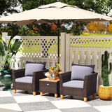 Tangkula 3-Piece Patio Furniture Set