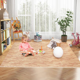 Tangkula 25 Tiles Foam Flooring Mats with Border