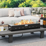 Tangkula 30 Inch Tabletop Propane Fire Pit