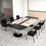 Tangkula Conference Chairs, Office Guest Chairs with Ergonomic Mesh Backrest