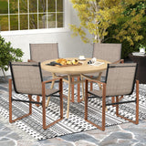 Tangkula Outdoor Dining Chairs Set of 2/4