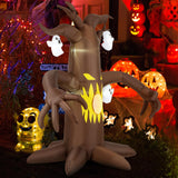 Tangkula 7.8 FT Halloween Inflatable Scary Dead Tree