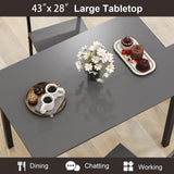 Tangkula Dining Table Set for 4