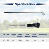 Tangkula Men’s Golf Driver for Beginners, 460CC Driver Golf Club Right Hand, 10.5° Aluminum Alloy Golf Driver with Graphite Shaft and Head Cover