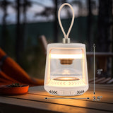 Tangkula Rechargeable Camping Lamp, Dimmable Outdoor Camping Lights with 3 Light Colors & RGB Mode