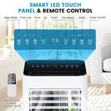 8000 BTU Portable Air Conditioner, 3 in 1 AC Cooling Unit with Remote Control, Dehumidifier, Sleep Mode