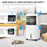 Evaporative Cooler, 3-in-1 Cooler, Fan and Humidifier with 7.5H Timer
