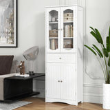 Tangkula 63" Tall Bathroom Storage Cabinet