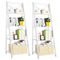 4-Tier Ladder Shelf Bookcase - Tangkula