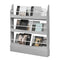 Bookcase Rack Wall for Books & Magazines - Tangkula