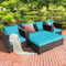 5 Pieces Patio Furniture Set - Tangkula