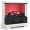  27 Inch Freestanding Fireplace - Tangkula