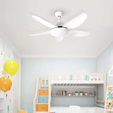 Tangkula 42Inch Ceiling Fan with LED Light and Remote Control, Kids Fan Light with 5 Blades