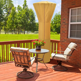Tangkula Patio Heater Cover, Outdoor Patio Heater Cover with Zipper and Storage Bag