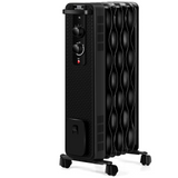 Tangkula 1500W Oil Filled Radiator Heater, Portable Space Heater Radiator w/ 3 Heating Modes & Adjustable Thermostat
